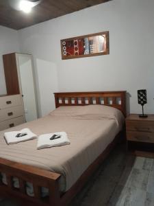 Voodi või voodid majutusasutuse Cafayate suite toas