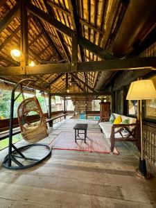 Χώρος καθιστικού στο Cozy Paradise