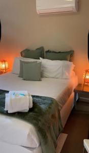 Postel nebo postele na pokoji v ubytování Serentiy & Sea at Footprints Resort