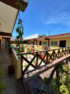 Balkón nebo terasa v ubytování Hotel Framfor Inn Chetumal