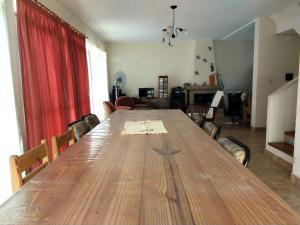 Posezení v ubytování La casa del lago