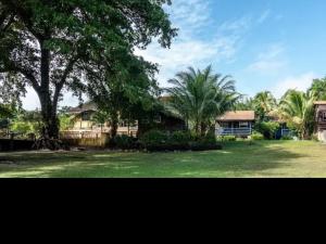 Zahrada ubytování CROOКED TREE LODGE Belize