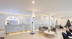 Istumisnurk majutusasutuses The Room Hotel