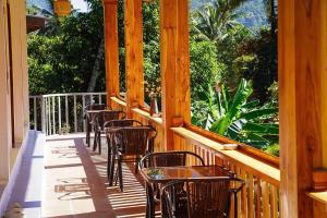 Μπαλκόνι ή βεράντα στο Nong Khiaw IVY Mountain View