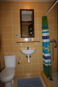 Koupelna v ubytování Chata Kurpiowska