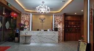 Vstupní hala nebo recepce v ubytování Pai Hotel Baoding Dingxing Children’s Normal School