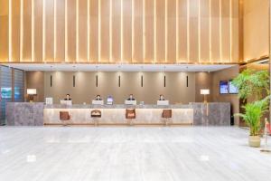 Vstupní hala nebo recepce v ubytování GreenTree Eastern Hotel Suqian Sihong Executive Center