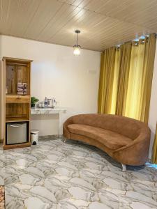 a living room with a large couch in a room at The Bliss Ella in Ella +14 photos