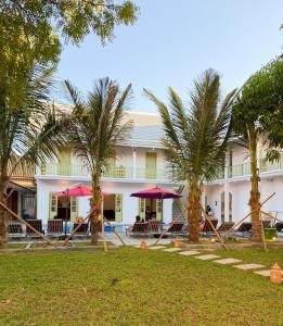 Zahrada ubytování White Elephant Hostel