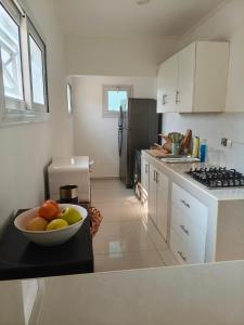 Köök või kööginurk majutusasutuses Résidence Milano