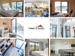 Nhà bếp/bếp nhỏ tại Summit of Saxony Resort Oberwiesenthal