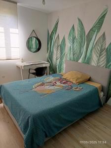 Postel nebo postele na pokoji v ubytování Petite Escale