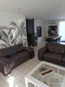 Posezení v ubytování Petite Escale