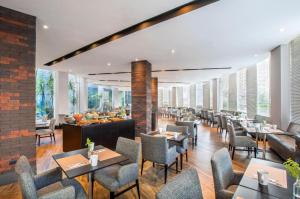 Εστιατόριο ή άλλο μέρος για φαγητό στο Hotel Meliá Ibirapuera Grandflats Suíte Master Luxo