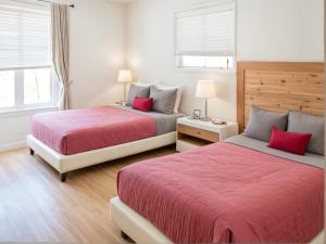 Postel nebo postele na pokoji v ubytování Stylish Urban Escape in Downtown Los Angeles + 90 fotografií