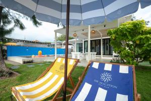 Bassein majutusasutuses The Seacation Pool Villa või selle lähedal