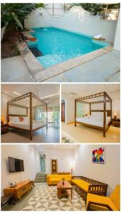 Πισίνα στο ή κοντά στο Four Letter Word - 3BHK Private Pool Villa, North Goa