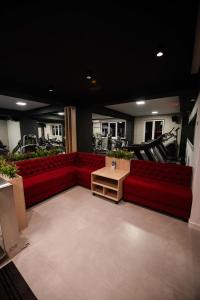 Fitness centrum a/nebo fitness zařízení v ubytování Lux Lukom