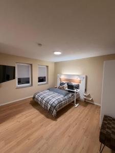 Ένα ή περισσότερα κρεβάτια σε δωμάτιο στο Pension Elisa