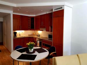 Køkken eller tekøkken på Apartamento T2