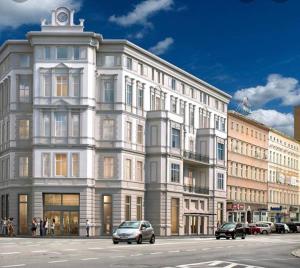 Budova, kde se apartmán nachází