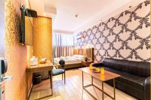 Χώρος καθιστικού στο הוטל האוס פתח תקווה