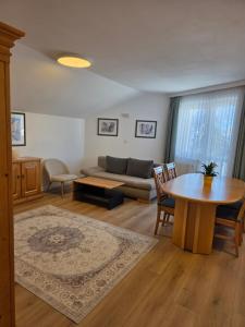 Χώρος καθιστικού στο Ferienhaus Liss