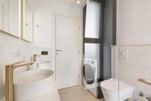 Koupelna v ubytování Apartments Villa Swissmonte 2 + 38 fotografií