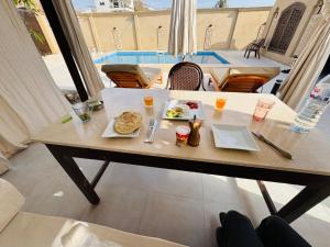 Χώρος καθιστικού στο Lovely Private Villa