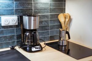 Kuchyň nebo kuchyňský kout v ubytování Studio centre thermal touristique - Casa Amnéville