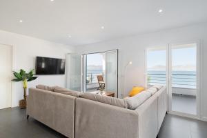 Μια τηλεόραση ή/και κέντρο ψυχαγωγίας στο S'Embat sea views