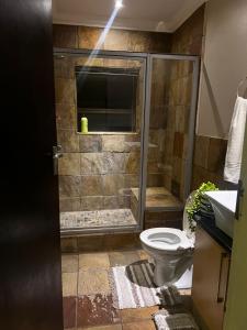 Koupelna v ubytování Mona Lisa