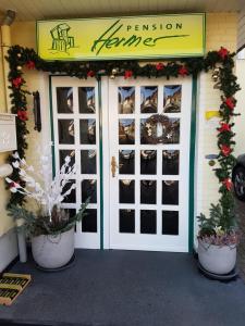 Exteriér nebo vchod ubytování Pension Hermer