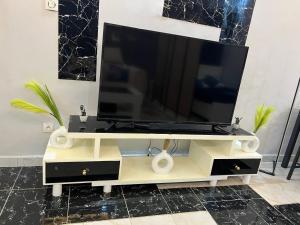 TV a/nebo společenská místnost v ubytování Tataicha Stydio 1