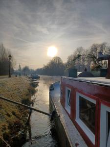 Příroda nedaleko ubytování na lodi