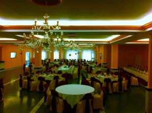 Restaurace v ubytování Escudo de Granada
