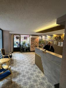 Vstupní hala nebo recepce v ubytování BOSS To HOTEL TAKSİM + 38 fotografií
