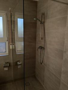 Ένα μπάνιο στο Wohnung in der Mosselstraße