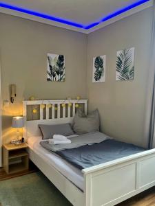 Postel nebo postele na pokoji v ubytování TOP Location Apartment Heidelberg Centrum near Hauptbahnhof, Bismarckplatz, Schloss