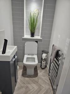 Köök või kööginurk majutusasutuses Ideal Lodgings in Radcliffe