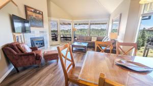 Posezení v ubytování River Ridge 423AB