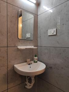 Koupelna v ubytování Shamak Homestay Varkala