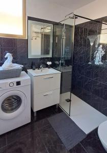 Ένα μπάνιο στο Apartamento Any