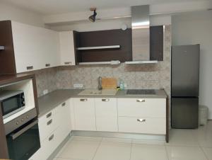 Kuchyň nebo kuchyňský kout v ubytování Apartmán Domažlice