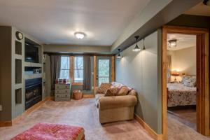 Voodi või voodid majutusasutuse Appalachian Retreat toas