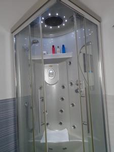 Koupelna v ubytování Oasi Mondello