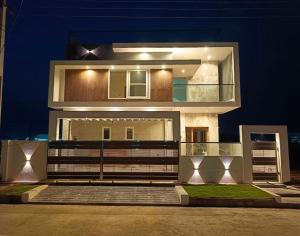 Budova, kde se vila nachází