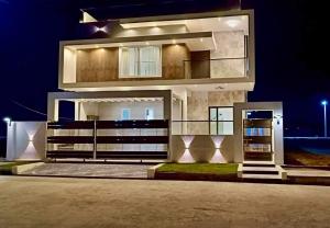 Budova, kde se vila nachází