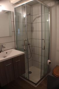 Koupelna v ubytování Le loft du Totem