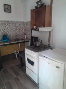 Köök või kööginurk majutusasutuses Atardecer